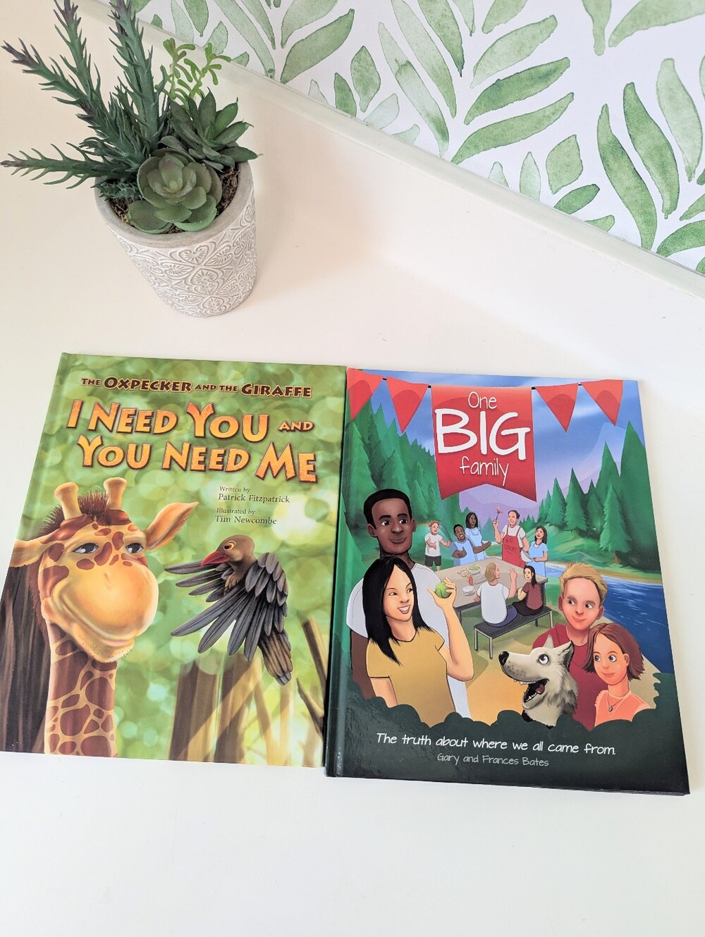 NEW One Big Family/ I Need You And You Need Me Picture Books